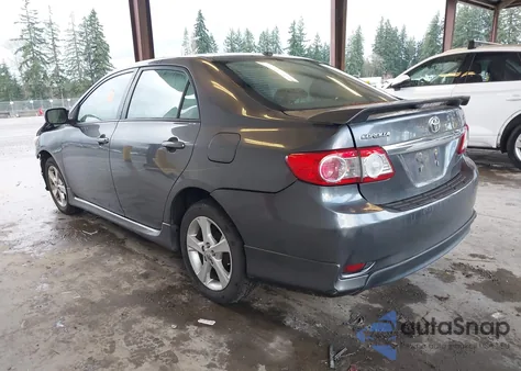 2012 Toyota Corolla S from USA, damaged, VIN 2T1BU4EE2CC771143